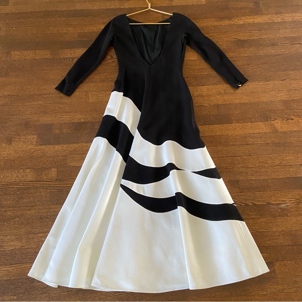 GAZELLE CIAMPI EVENING - vintage 80s/90s full length gown - 6
